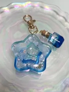 シャカシャカキーホルダー シェイカー ※気泡多め