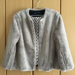 ZARA フェイクファー アウター