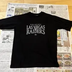 ラスベガス・レイダース NFL公認シャツ 黒