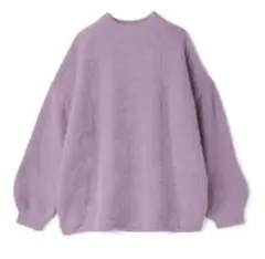 【新品】GRL ニット　ハイネックシャギーニットトップス