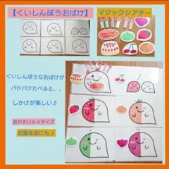 マジックシアター　【くいしんぼうおばけ】マジックシアター　保育　お誕生会　ケーキ