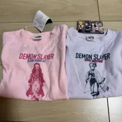 未使用 鬼滅の刃 ベビーTシャツ 2枚セット