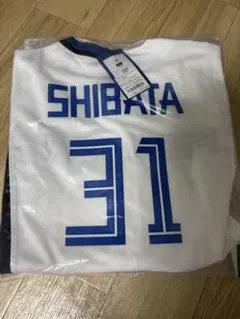日本ハムファイターズ　ホームユニフォーム　柴田獅子選手　Ｍサイズ　未使用・美品