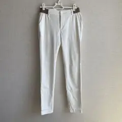 【新品未使用】クロシェ　ホワイトパンツ