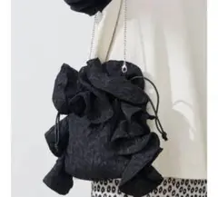 LETALON fleur bag フリルバッグ