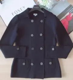 極美品!FOXEYモダンピーコート 40 Rene