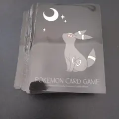 月明りとブラッキー　スリーブ60枚　デッキシールド　ポケモンカード