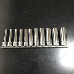Snap-on スナップオン 1/4sq 12角 ディープ ソケット