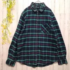 21MEN　フォーエバー21　メンズ　シャツ　Mサイズ　チェックシャツ　綿100