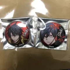 桃源暗鬼 イラスト缶バッジ 一ノ瀬四季 メディコス シルバー マット