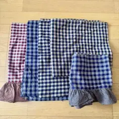 カントリー チェック ホームスパン 生地 ②