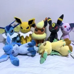 ポケモン　もふぐっとぬいぐるみ　イーブイフレンズ　7種セット