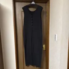 ノースリーブオールインワン