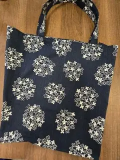 花柄エコバッグ