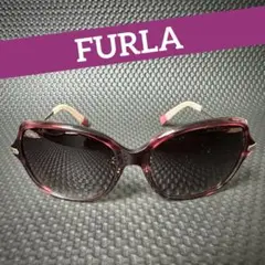 【美品】FURLA フルラ バイカラー サングラス SFU222J レディース