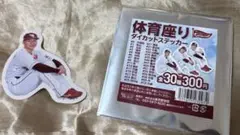 村林一輝 体育座り ダイカットステッカー 楽天イーグルス