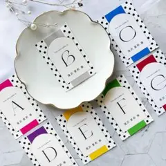 新作♡ ̖́-50円/部 エスコートカード Type.5 dot.BLACK