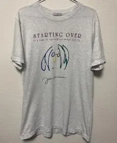 John Lennon ジョンレノン STARTING OVER Tシャツ L