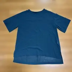 ダークブルー 半袖Tシャツ