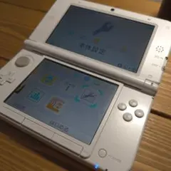 ニンテンドー3DS LL ホワイト 本体　ペン付