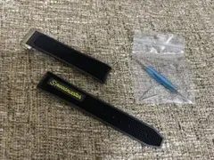 【新品・未使用】腕時計ラバーベルト 19mm 取付け工具付き