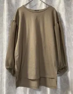 INDIVI パフスリーブ カットソー