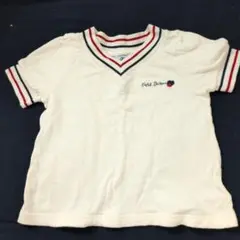 Petit Bateau VネックTシャツ 4ans/104cm
