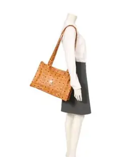 MCM エムシーエム ロゴグラム ショルダーバッグ トートバッグ
