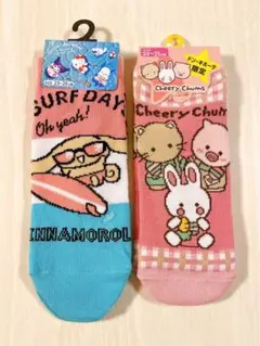 サンリオ 靴下 チアリーチャム シナモン アベイル ドンキ