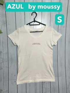 夏物処分価格✨AZUL by moussy✨Sサイズ✨VネックTシャツ✨