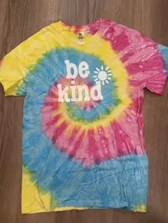 ColorTone タイダイ Tシャツ Mサイズ "be kind"