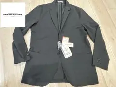 新品☆URBAN SQUARE テーラードジャケット ダークグレー　Lサイズ