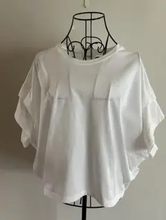 BEAMS コットン100% 白カットソー