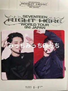 SEVENTEEN RIGHT HERE IN JAPAN トレカ ジョシュア