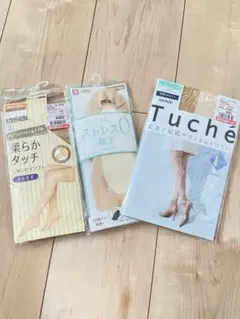 ９月限定　Tuche ベージュ ストッキング L〜LL