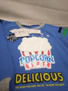 期間限定お値下げ　スパンコール　リバーシブル　ポップコーンTシャツ　長袖