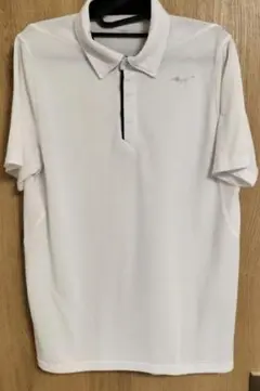 Mizuno ホワイト ポロシャツ　XL