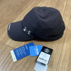 Under Armour 黒キャップ　ウィメンズ55〜57フィット感抜群　訳あり