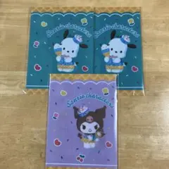 Sanrio クリアファイル入れ 3点セット