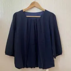 シフォン七分袖ブラウス　新品未使用タグ付き