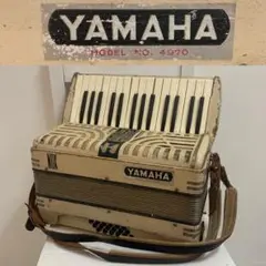 YAMAHA VINTAGE 1949年製? アコーディオン オブジェ ジャンク