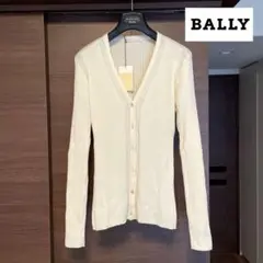 ☆新品タグ付 イタリア製 BALLY バリー メリノウールカーディガン『42』☆