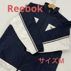 Reebok ジャージ　トラックジャケット　上のみ　ネイビー　M ＃1802