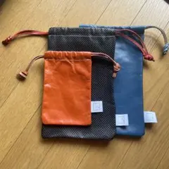 DECi レザー巾着3点セット　OVY KAJA