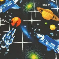 ☆新品未使用　宇宙柄　カットクロス☆