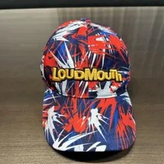 LOUD MOUTH ラウドマウス キャップ アイスクル柄 ネイビー系