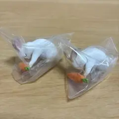 ガチャ もっと、お納めください ウサギ2個