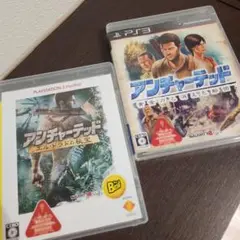 PS3☆アンチャーテッドシリーズ２本セット☆