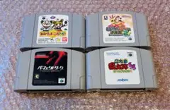 【Nintendo64ソフト4本セット・任天堂】kax