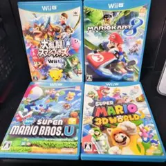 マリオカート8 スーパーマリオ3Dワールド　大乱闘スマッシュブラザーズ　WiiU